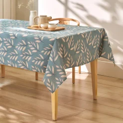 Vlekkenwerend tafellaken met varenprint