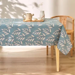 Vlekkenwerend tafellaken met varenprint