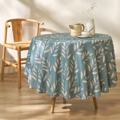 Vlekkenwerend tafellaken met varenprint