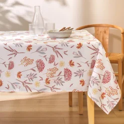 Vlekkenwerend tafellaken met bloemenmotief