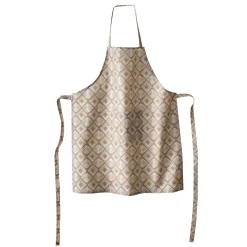 Vlekwerende schort met geometrische print