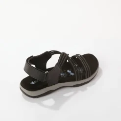 Wandelsandalen met elastische scratchriempjes