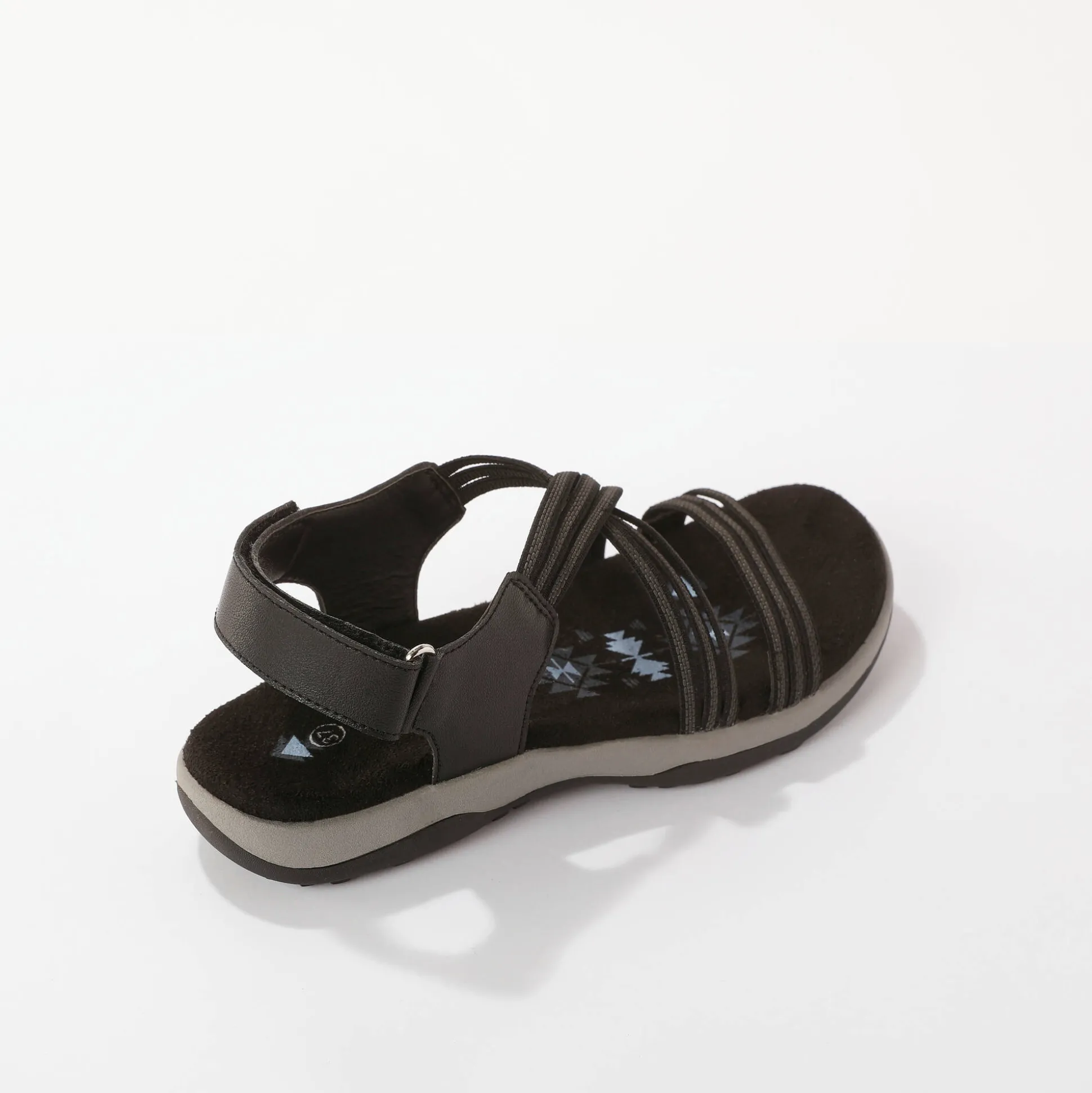 Wandelsandalen met elastische scratchriempjes