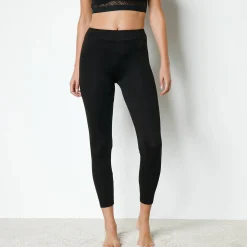 Warme legging in jerseytricot