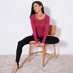 Warme legging met elastiek