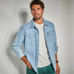 Western' hemd in jeans