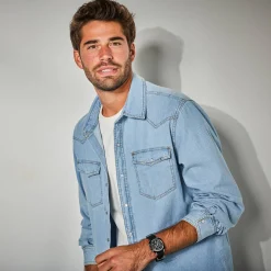 Western' hemd in jeans