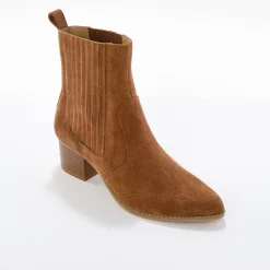 Westernboots, leer