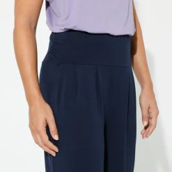 Yogabroek in tricot met comfortabel model